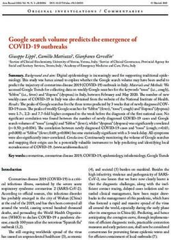 Google search volume predicts the emergence of COVID-19 outbreaks