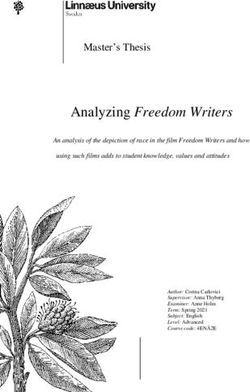 ANALYZING FREEDOM WRITERS - MASTER'S THESIS - DIVA PORTAL