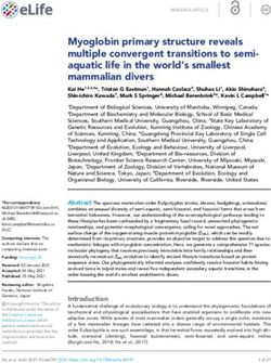 Myoglobin primary structure reveals multiple convergent transitions to semi-aquatic life in the world's smallest mammalian divers - eLife