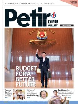 BUDGET FOR A BETTER FUTURE
