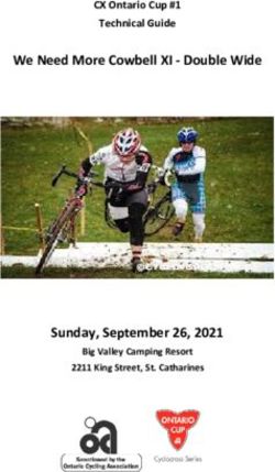 We Need More Cowbell XI - Double Wide - Sunday, September 26, 2021 - CX Ontario Cup #1 Technical Guide - Ontario Cycling ...