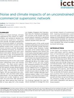Noise and climate impacts of an unconstrained commercial supersonic network