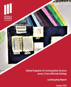 Global Snapshot of Contraceptive Services across Crisis-Affected Settings - Landscaping Report - ReliefWeb