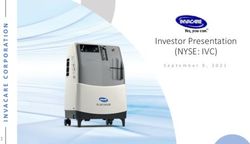 (NYSE: IVC) Investor Presentation - September 9, 2021 - Invacare Global