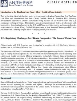 U.S. Regulatory Challenges for Chinese Companies: The Bank of China Case Study - Cleary Enforcement Watch
