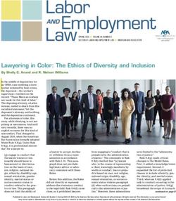 Lawyering in Color: The Ethics of Diversity and Inclusion