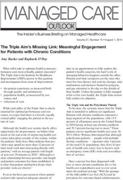The Triple Aim's Missing Link: Meaningful Engagement for Patients with Chronic Conditions