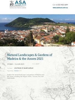 Natural Landscapes & Gardens of Madeira & the Azores 2021