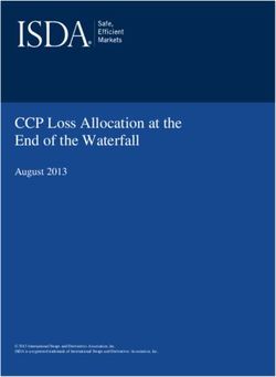 CCP Loss Allocation at the End of the Waterfall - August 2013