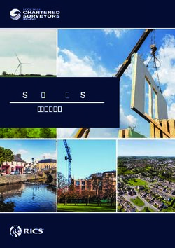 Building Better Buildings Budget 2020 Submission - SCSI