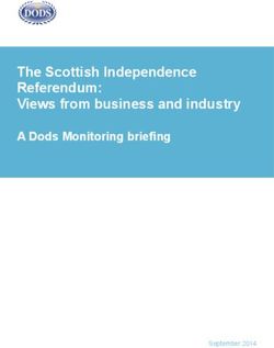 The Scottish Independence Referendum: Views from business and industry - A Dods Monitoring briefing