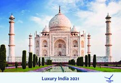 Luxury India 2021 - Furlongs Travel