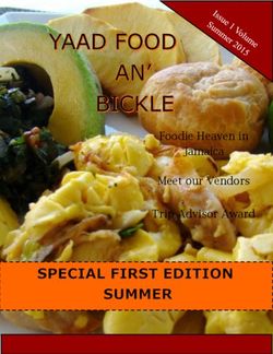 Foodie Heaven in Jamaica Meet our Vendors Trip Advisor Award