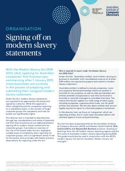 Signing off on modern slavery statements - Herbert Smith ...