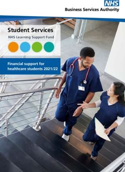 Student Services NHS Learning Support Fund Financial support for healthcare students 2021/22 - NHSBSA