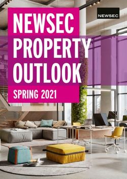 NEWSEC PROPERTY OUTLOOK - SPRING 2021 - Total Balance