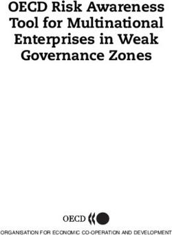 OECD Risk Awareness Tool for Multinational Enterprises in Weak Governance Zones
