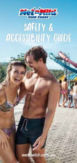 SAFETY & ACCESSIBILITY GUIDE - wetnwild.com.au - Wet'n'Wild