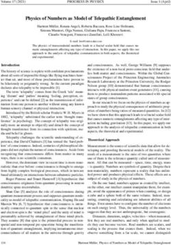 Physics of Numbers as Model of Telepathic Entanglement