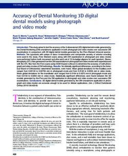 Accuracy of Dental Monitoring 3D digital dental models using photograph and video mode