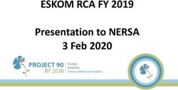 ESKOM RCA FY 2019 Presentation to NERSA 3 Feb 2020