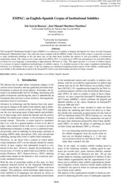 EMPAC: an English-Spanish Corpus of Institutional Subtitles