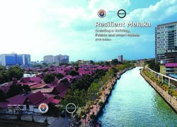 Resilient Melaka Creating a thriving, livable and smart Melaka 2019 Edition