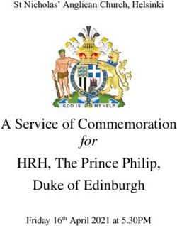 A Service of Commemoration - for HRH, The Prince Philip, Duke of Edinburgh