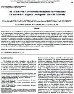 The Influence of Macroeconomic Indicators on Profitability: A Case Study of Regional Development Banks in Indonesia - KoreaScience
