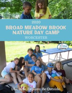BROAD MEADOW BROOK NATURE DAY CAMP - 2020 WORCESTER - Mass Audubon