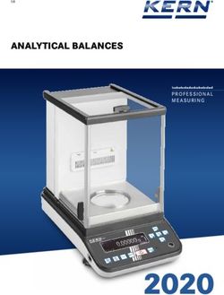 ANALYTICAL BALANCES PROFESSIONAL ME ASURING - KERN & SOHN GmbH