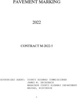 PAVEMENT MARKING 2022 - AUTHORIZED AGENT: COUNTY HIGHWAY COMMISSIONER JAMES M. GRIESBACH MARATHON COUNTY HIGHWAY DEPARTMENT WAUSAU, WISCONSIN