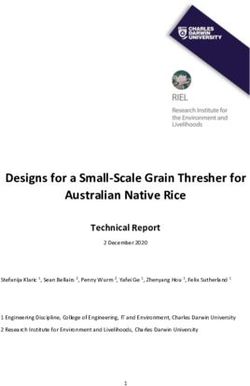 Designs for a Small-Scale Grain Thresher for Australian Native Rice