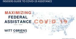 MAXIMIZING FEDERAL ASSISTANCE - INSIDERS GUIDE TO COVID-19 ASSISTANCE 1 - Solvent ...