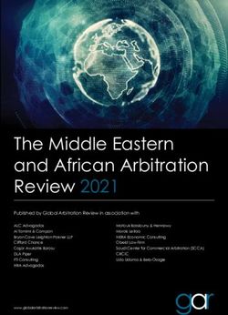 The Middle Eastern and African Arbitration Review 2021