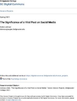 BC Digital Commons Bridgewater College - Bridgewater ...