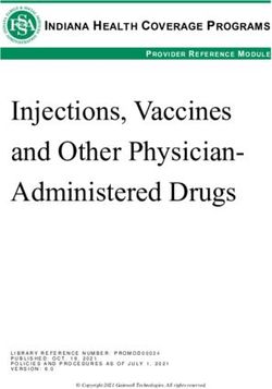 Injections, Vaccines and Other Physician-Administered Drugs