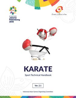 KARATE - Asian Games 2018