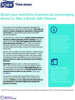 Boost your lunchtime business by encouraging diners to Take a Break with Takeout