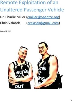Remote Exploitation of an Unaltered Passenger Vehicle - Dr. Charlie Miller () Chris Valasek ()