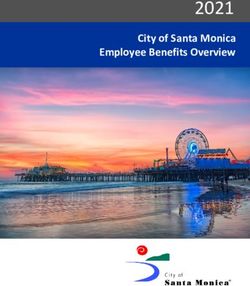 2021 City of Santa Monica Employee Benefits Overview - Grab your reader's attention with a great quote from the document or use this space to ...