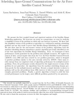 Scheduling Space-Ground Communications for the Air Force Satellite Control Network