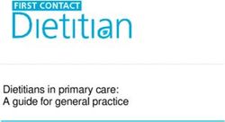 Dietitians in primary care: A guide for general practice - British ...