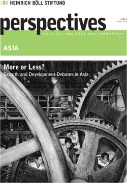 More or Less? Growth and Development Debates in Asia - Heinrich-Böll-Stiftung