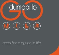 Beds for a dynamic life - Dunlopillo