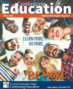 Education Learn more. Do more - FALL 2018