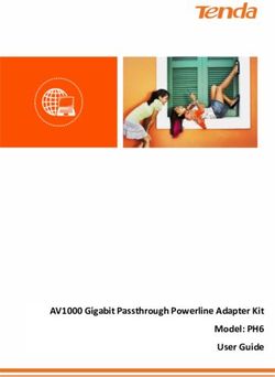 AV1000 Gigabit Passthrough Powerline Adapter Kit Model: PH6 User Guide