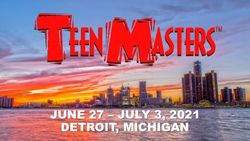 JUNE 27 - JULY 3, 2021 DETROIT, MICHIGAN - Teen Masters