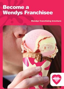 Become a Wendys Franchisee - Wendys franchising brochure