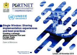 Single Window: Sharing implementation experiences and best practices - Creating a strategic alliance between Port and Foreign Trade Communities ...